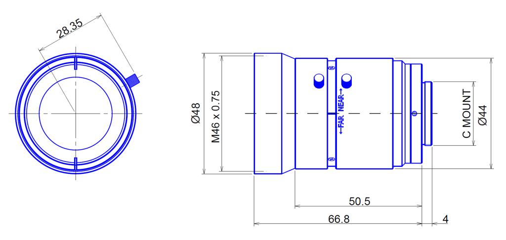 Goyo Optical GM12HR312514MCN-1 technical drawing