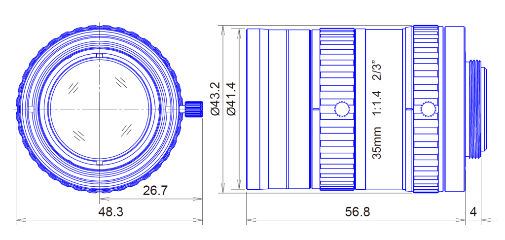 Goyo Optical GM12HR33514MCN technical drawing